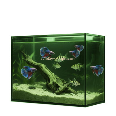 Custom acrylic tabletop small fish tank FTK-123