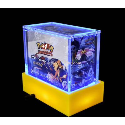 Custom acrylic LED pokémon booster box EDK-167
