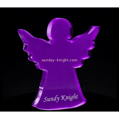 Custom acrylic angel shape 3D block CAK-435