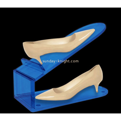 Custom acrylic shoe display rack SSK-113