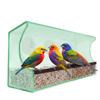 Custom acrylic outdoor birds feeder PCK-227