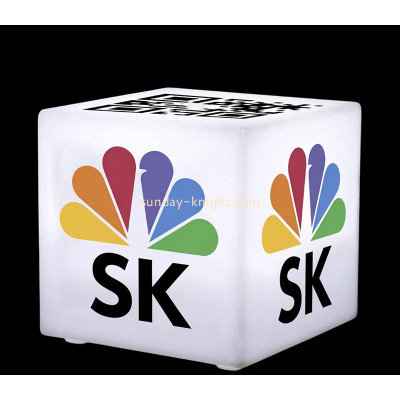 Custom square acrylic advertising sign light box EDK-172