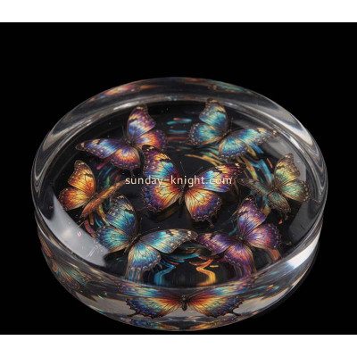 Custom acrylic candy catchall dish block CAK-438
