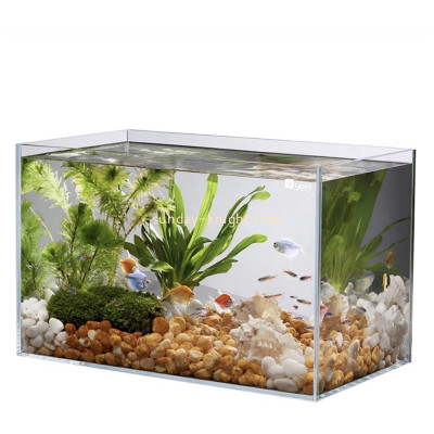 Custom acrylic small aquarium for raising betta fish goldfish FTK-140
