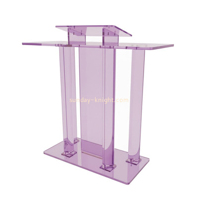 Custom acrylic wedding podium stand AFK-447