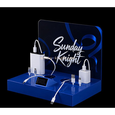 Custom acrylic retail charger display stand CPK-244