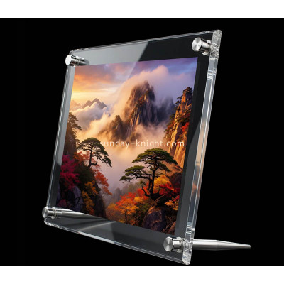 Custom plexiglass desktop photo frame APK-157