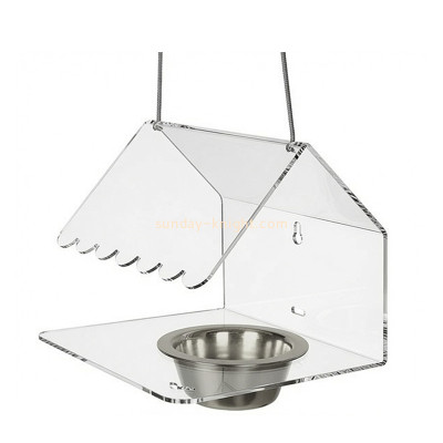 Custom acrylic hanging bird feeder PCK-231