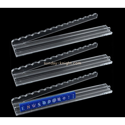 Custom acrylic mahjong rack with pusher ODK-1269