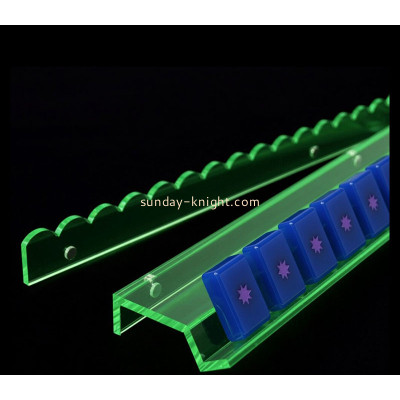 Custom acrylic mahjong rack with magnetic pusher ODK-1270