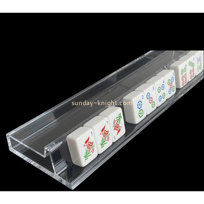 Custom acrylic extra wide mahjong tile racks ODK-1271