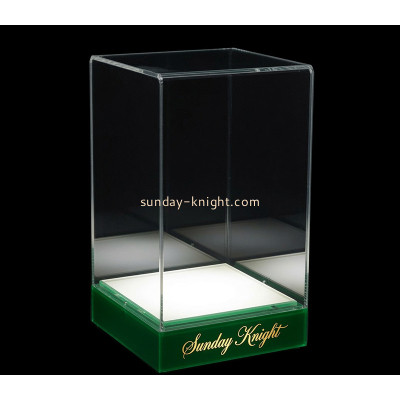 Custom acrylic countertop LED display box EDK-174