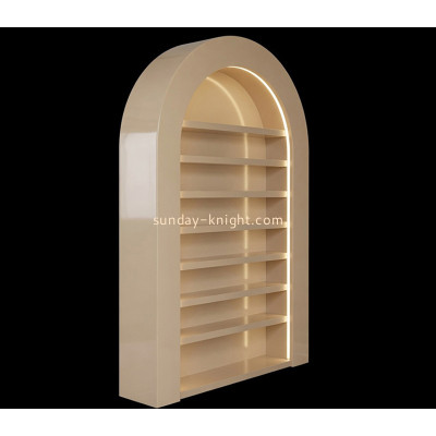 Custom acrylic wall nail store illuminated cabinet EDK-176