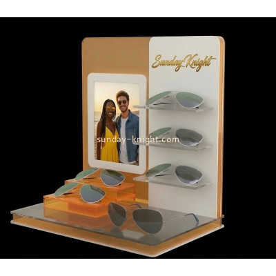 Custom acrylic trade show eyeglasses display stand SDK-176