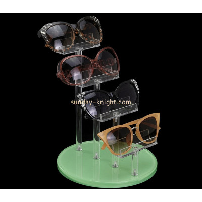 Custom acrylic 4 tiers eyeglasses display stand rack SDK-175