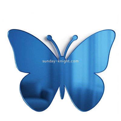 Custom butterfly shaped acrylic mirror sticker MAK-202