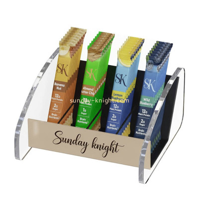 Custom acrylic hotel coffee station organizer HCK-303