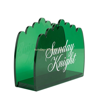 Custom acrylic home decor napkin holder AHK-158