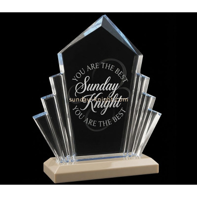 Custom acrylic arrow impress awards trophy ATK-168