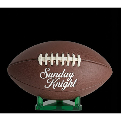Custom acrylic football display stand holder ODK-1274