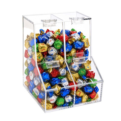 Custom acrylic candy chocolate dispenser DBK-1536
