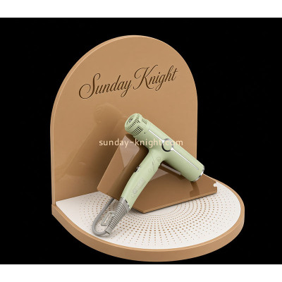Custom acrylic retail hair dryer display stand CPK-250