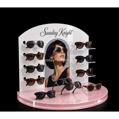 Custom acrylic optical exhibitions eyewear display stand rack SDK-180