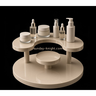 Custom acrylic skincare display riser stand MDK-602