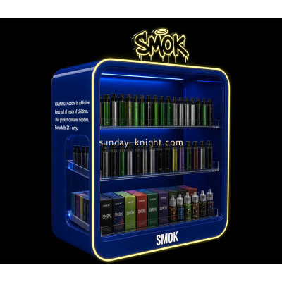 Custom SMOK vape LED display cabinet EDK-186