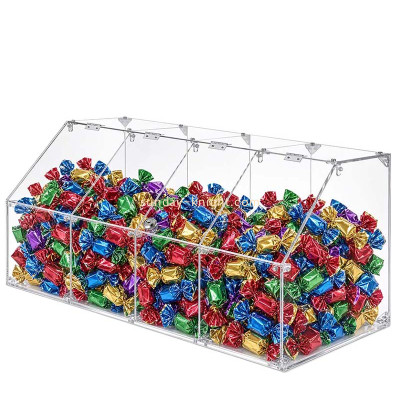 Custom acrylic retail candy bin FSK-323