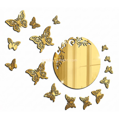 Custom wall decor mirror sticker MAK-212