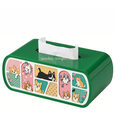 Custom pets-themed facial tissue box AHK-166